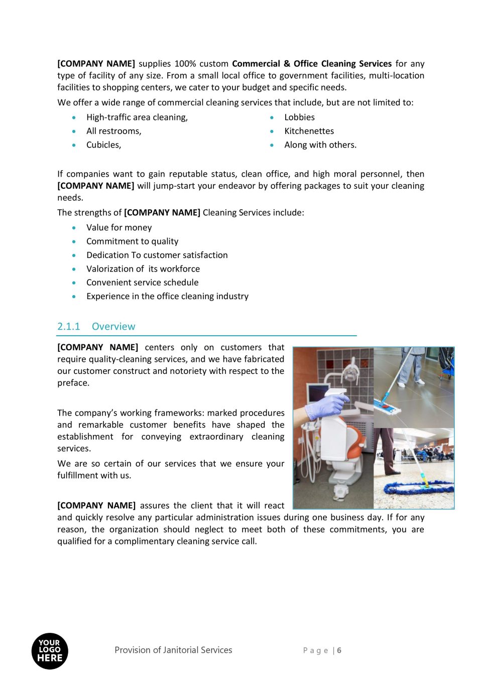 Cleaning services proposal template 06 scaled