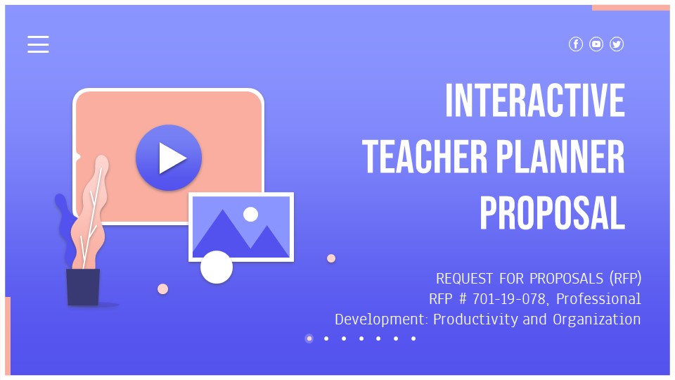 Interactive Teacher Planner Proposal