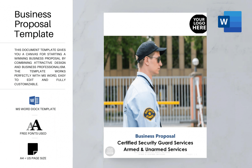 Certified Security Guard Services Template