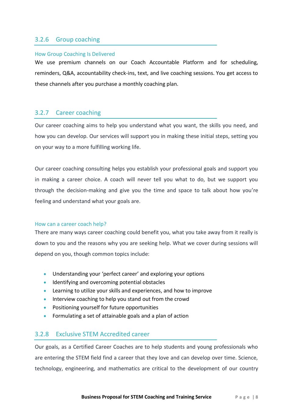 STEM Coaching and Training Service Proposal Template 08 scaled