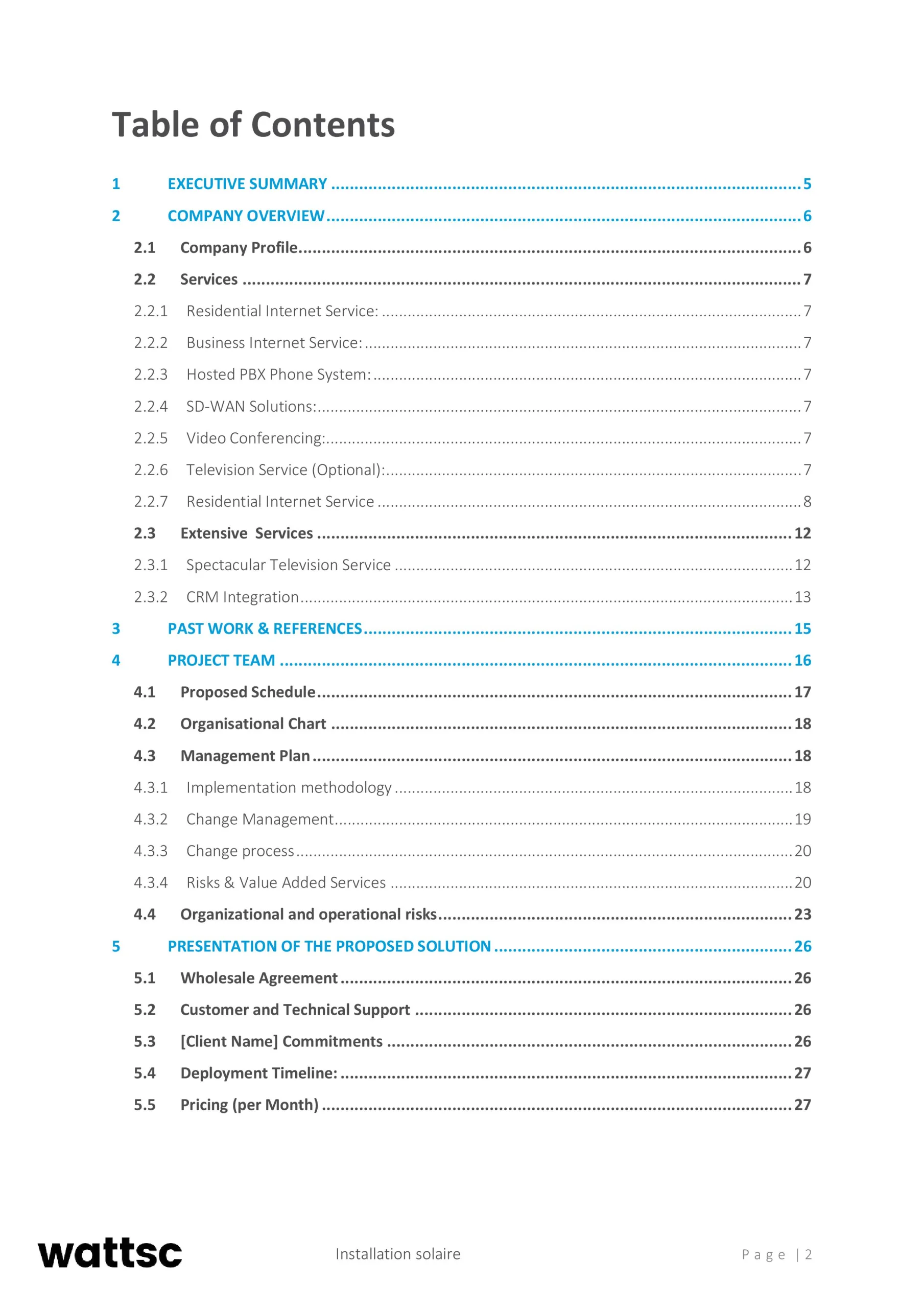 ISP Recruitment for Open-Access Network Proposal Template - Image 3