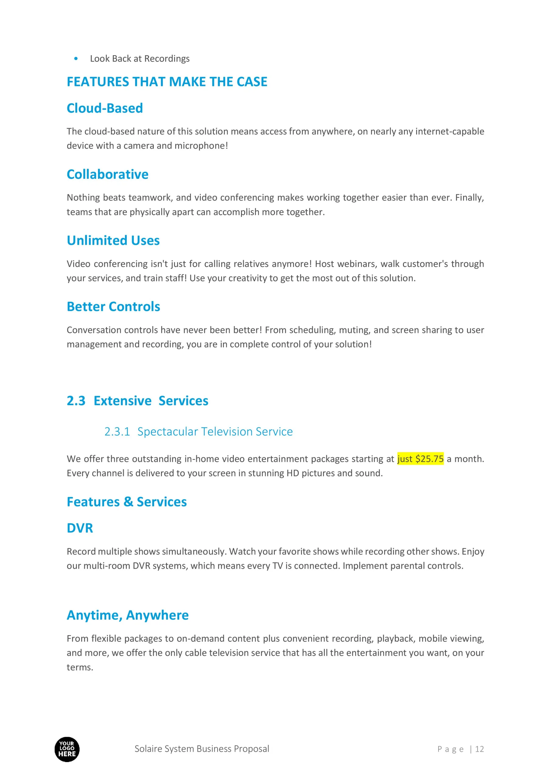 ISP Recruitment for Open-Access Network Proposal Template - Image 7