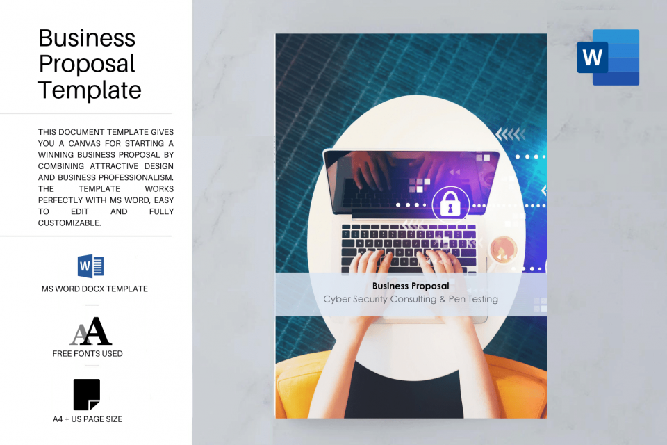 Business Proposal Template Cyber Security Consulting pentesting Proposal 4