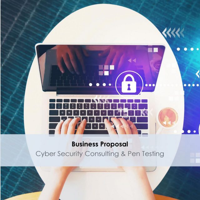 Cyber Security Consulting & pentesting services proposal template