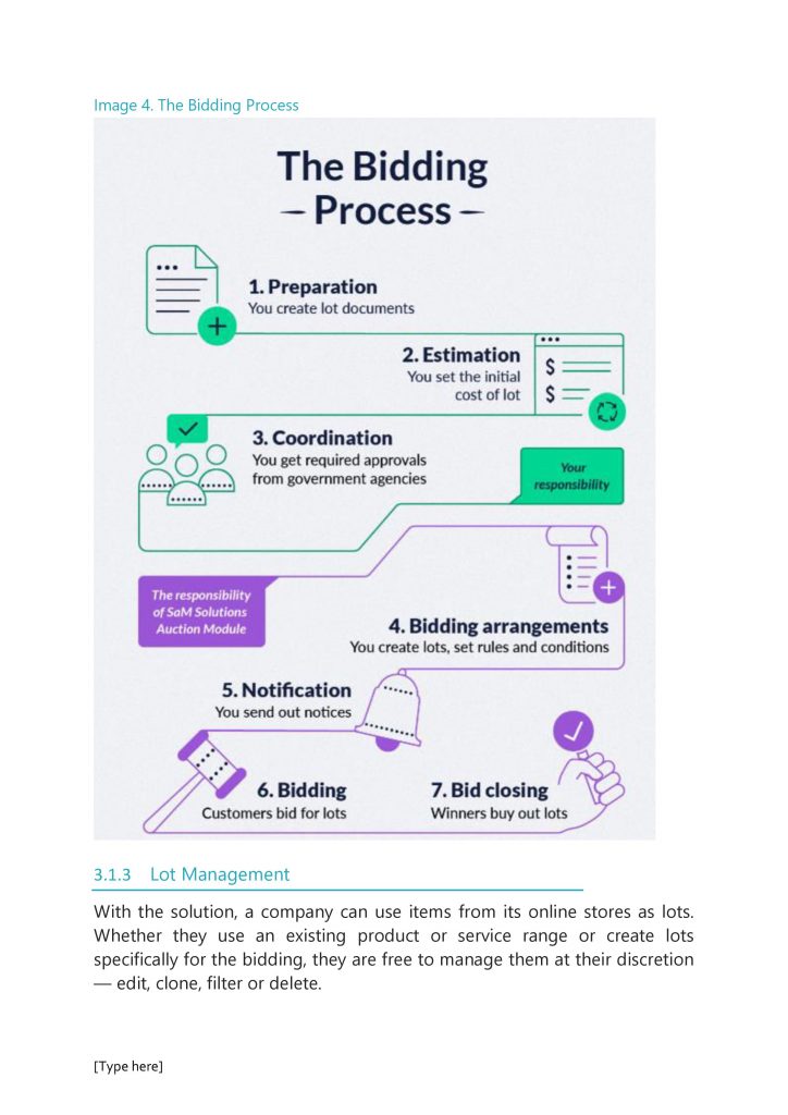 online auction business plan