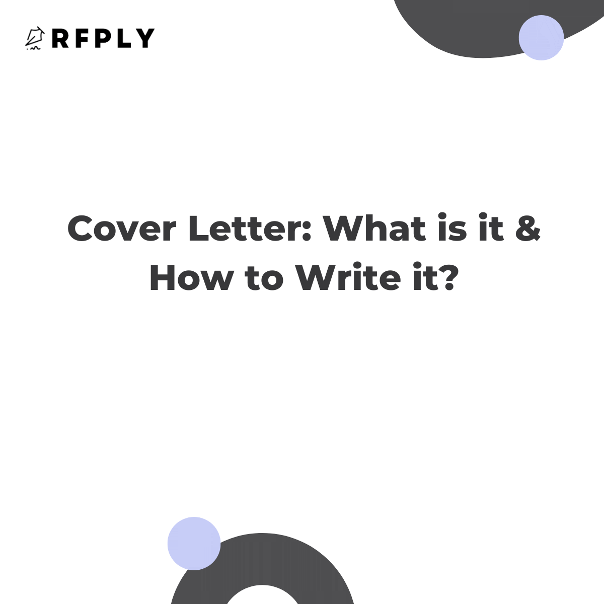 Cover Letter What is it How to Write it