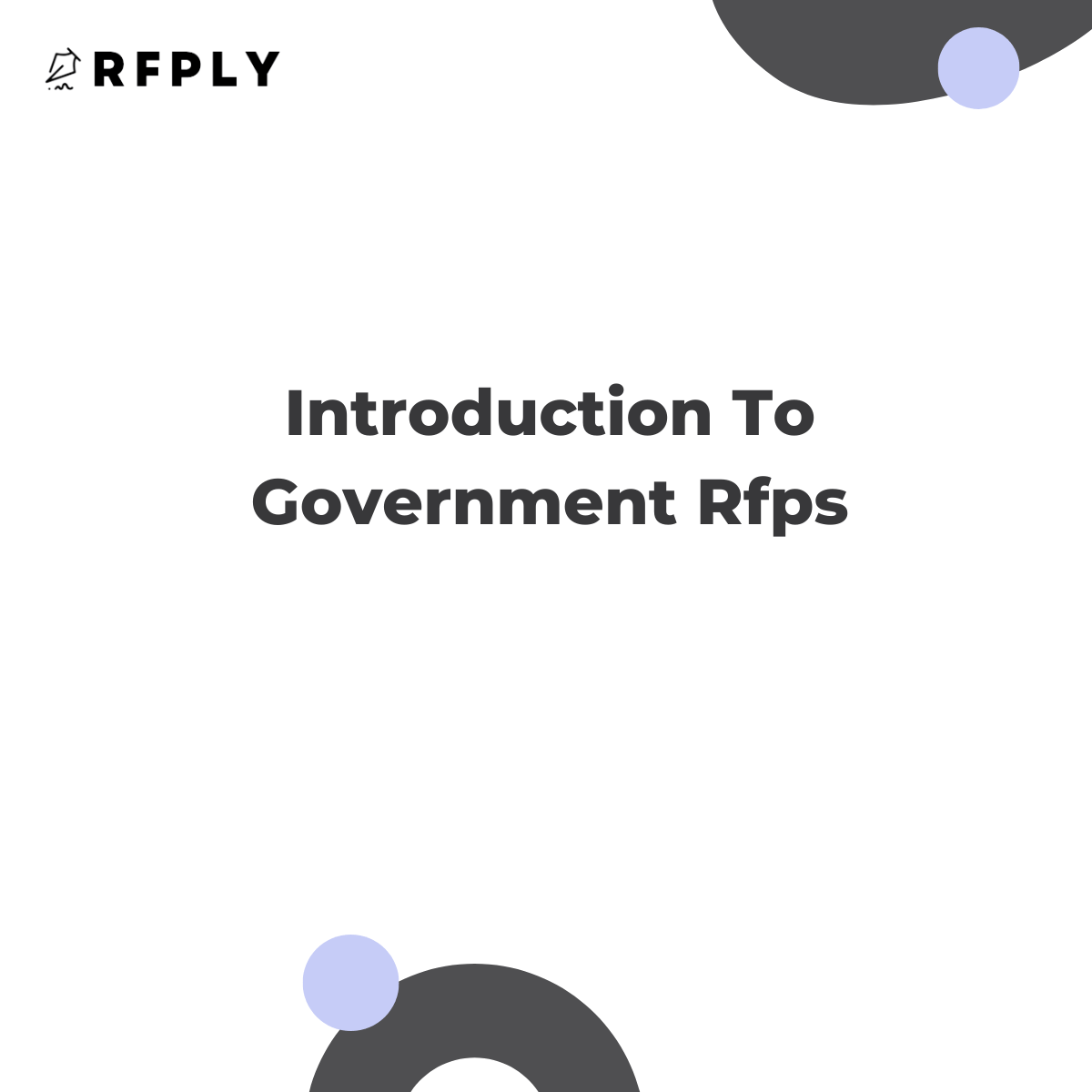 6 Government RFPs