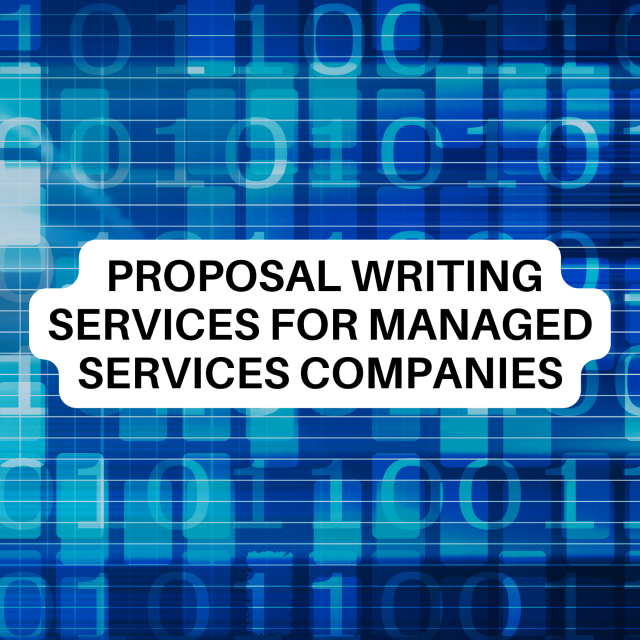 Government Contract Success: Proposal Writing Services for Managed Services Companies"