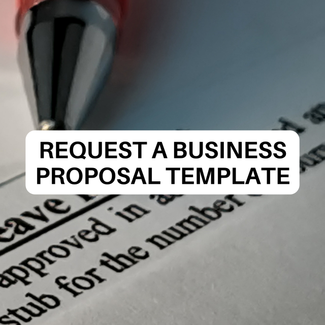 Request a Business Proposal template