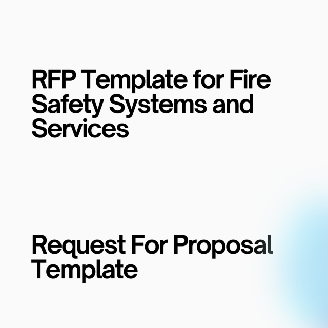RFP Template for Fire Safety Systems and Services