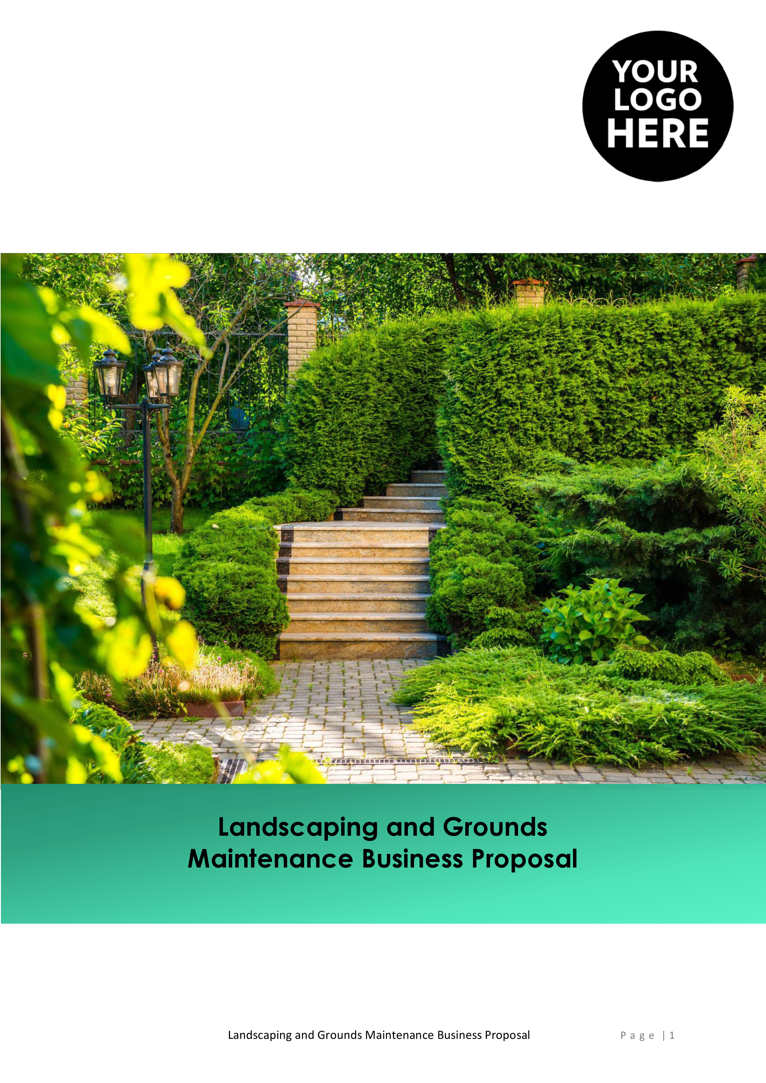 Landscaping and Grounds Maintenance Proposal Template - Image 2