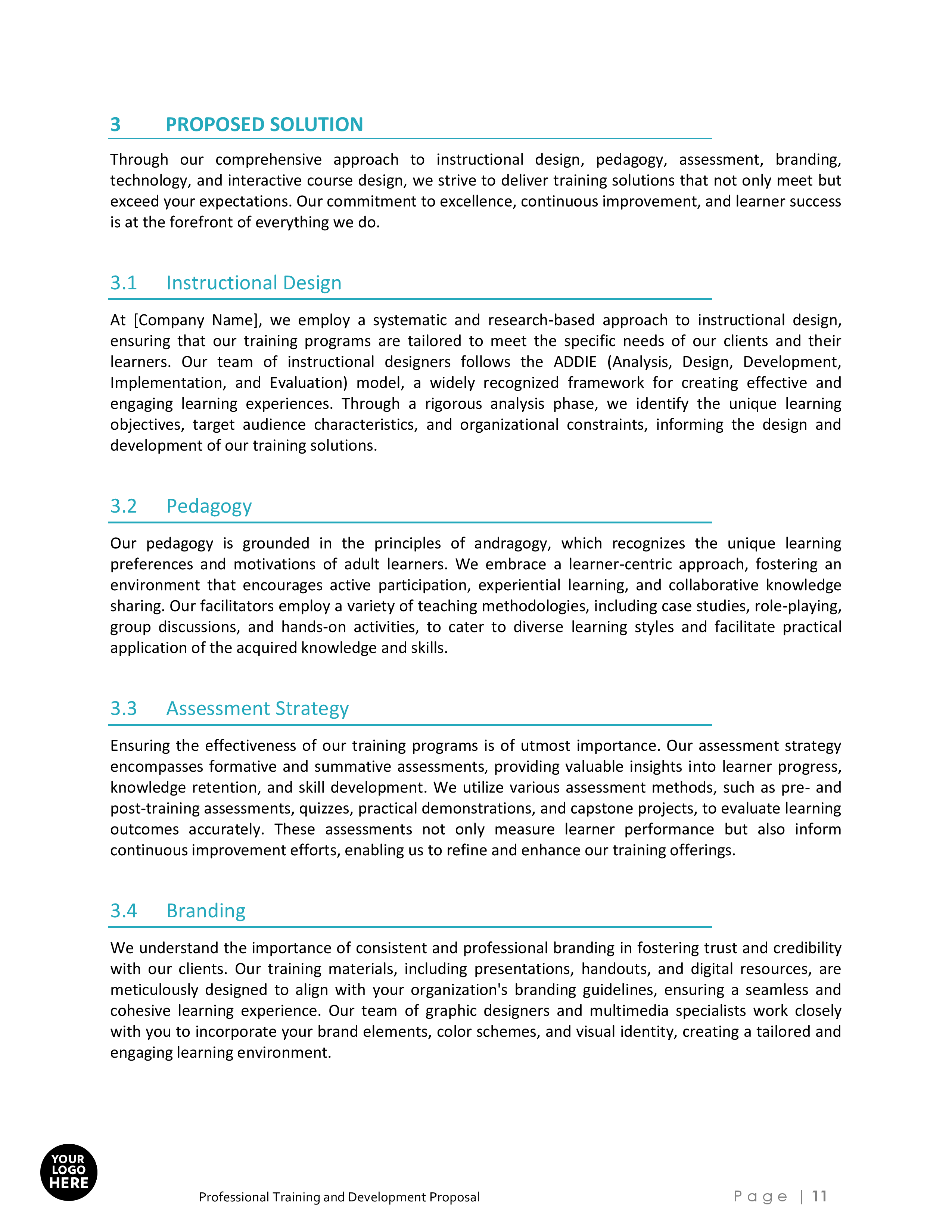 Professional Training and Development Proposal Template - Image 12