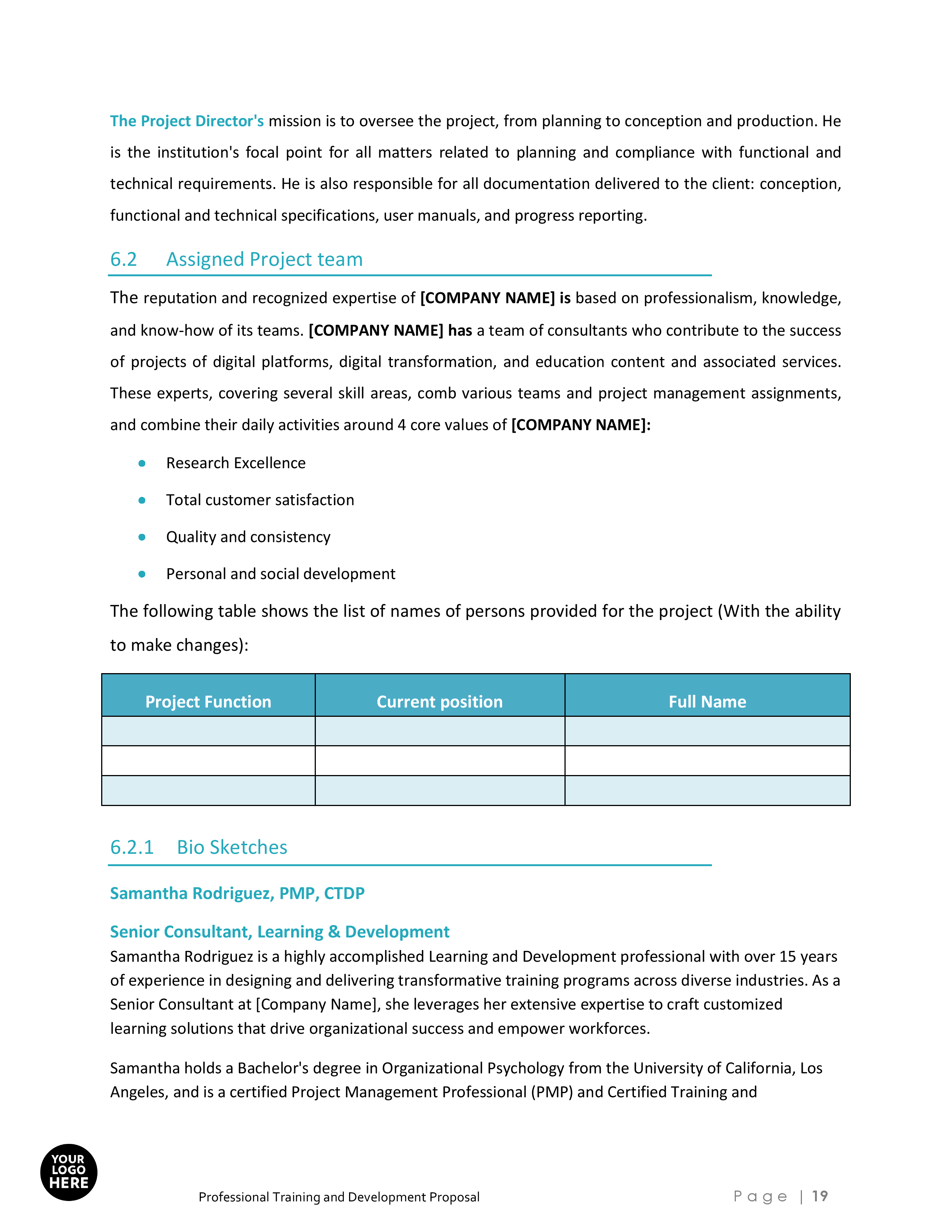 Professional Training and Development Proposal Template - Image 20