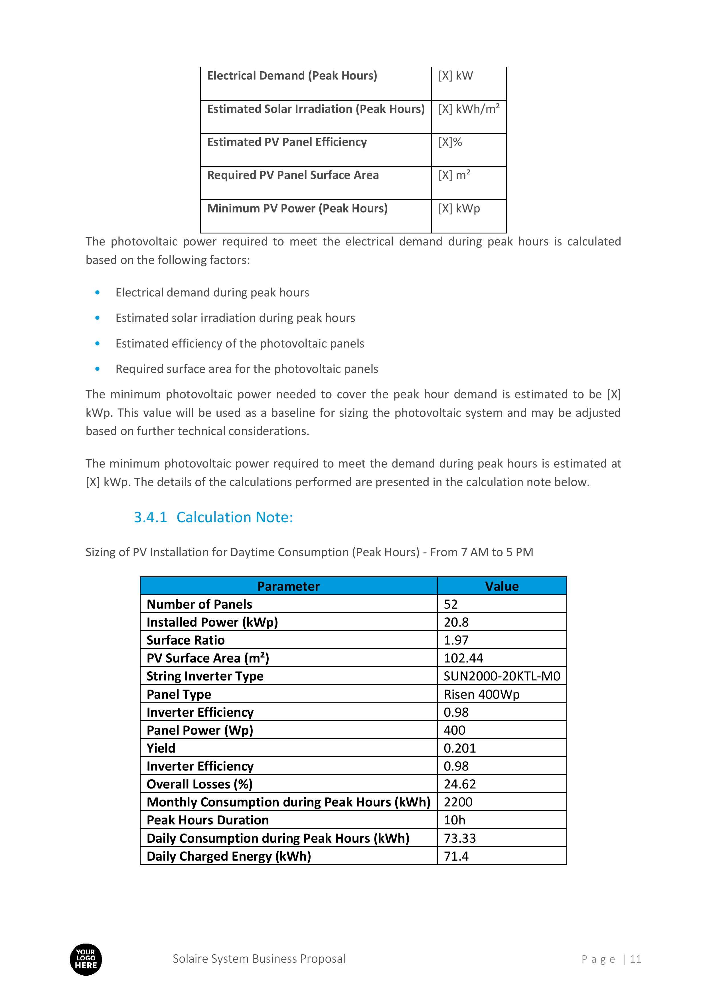 Solar Panel System Installation Business Proposal Template - Image 8