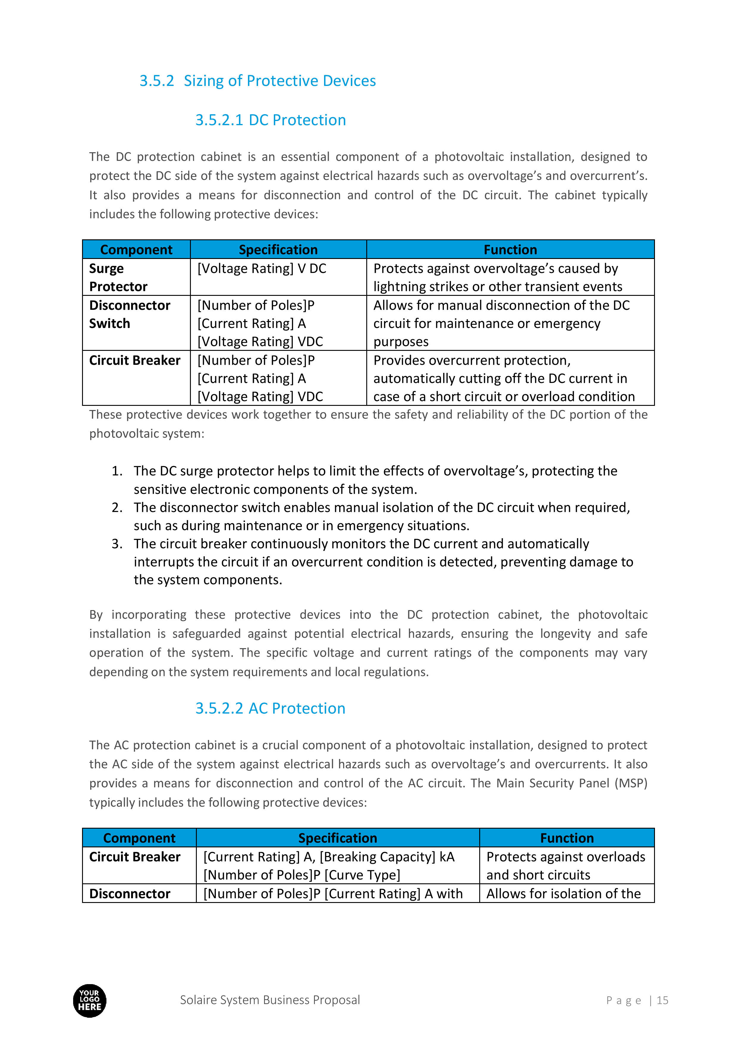 Solar Panel System Installation Business Proposal Template - Image 9