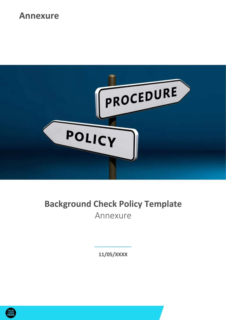 Background Check Policy template - RFPLY - Proposal Templates