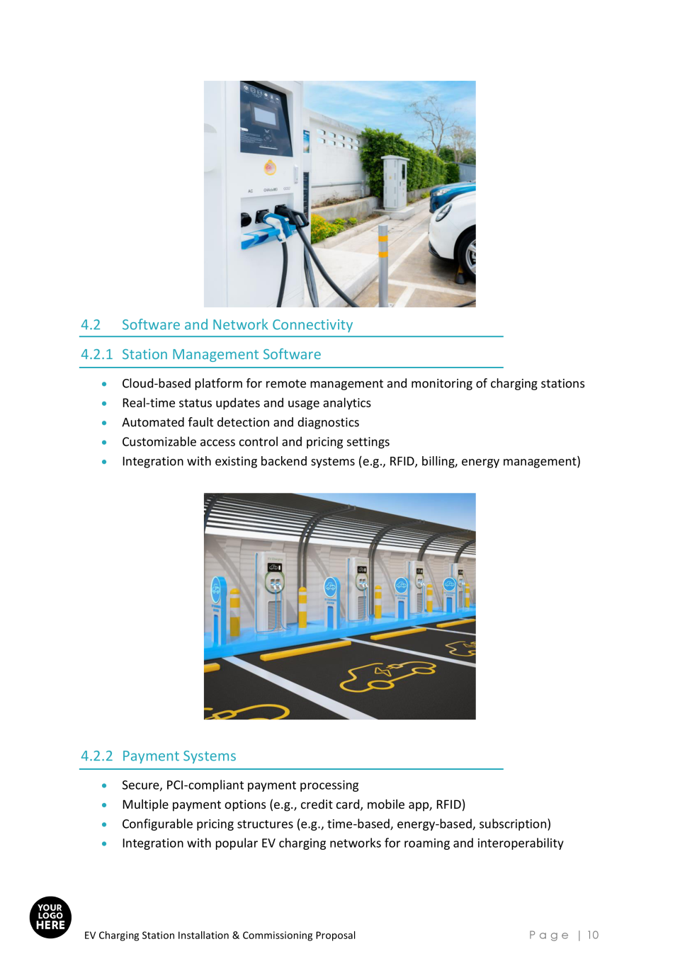 EV Charging Station Installation and Commissioning Proposal Template ...