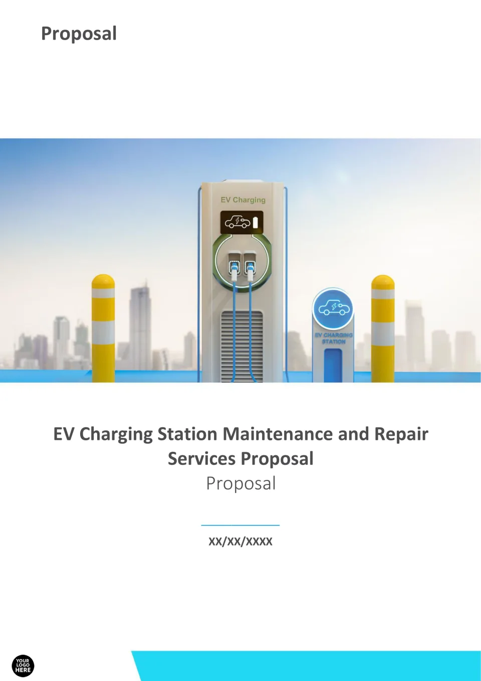 EV Charging Station Maintenance and Repair Services Proposal Template ...