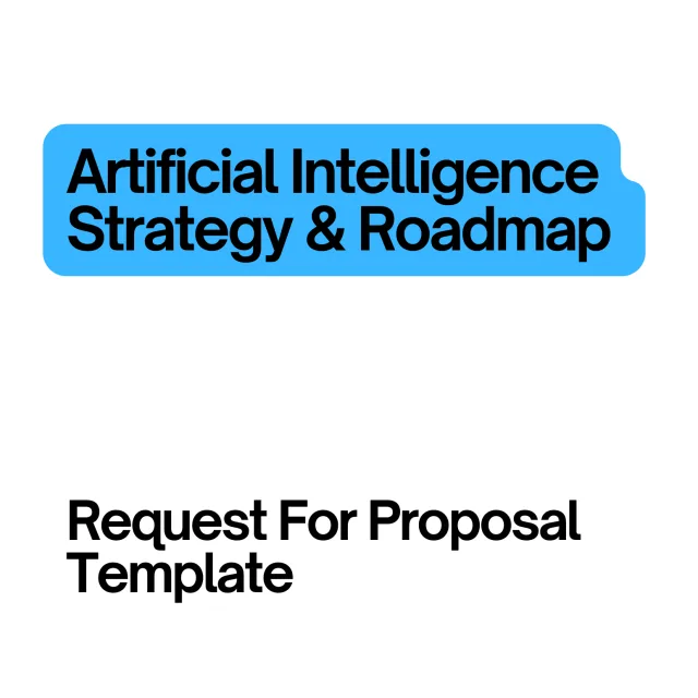 Artificial Intelligence Strategy and Roadmap - RFP Template